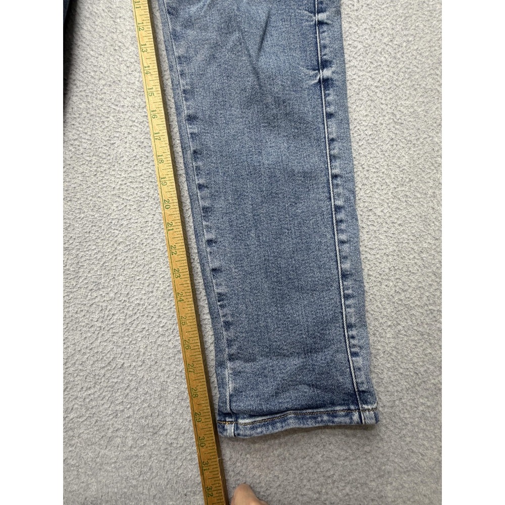 Judy Blue Boyfriend Jeans Womens 15/32 Blue Medium Wash Mid Rise Stretch Denim - Picture 3 of 11
